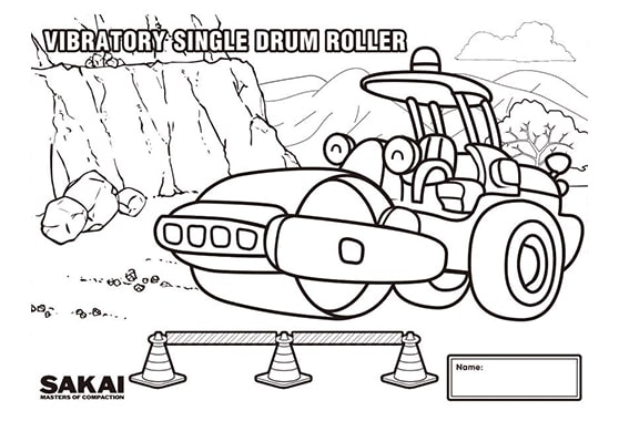Vibratory Single Drum Roller