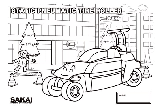 Static Pneumatic Tire Roller