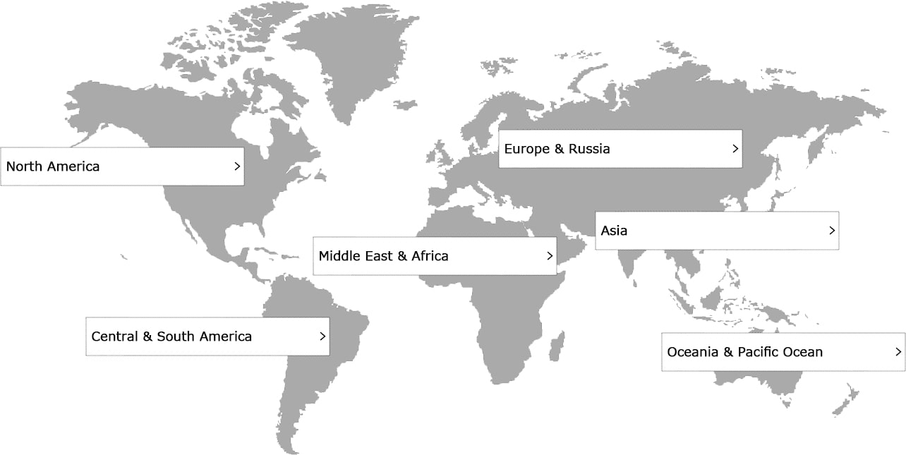 Distributors map